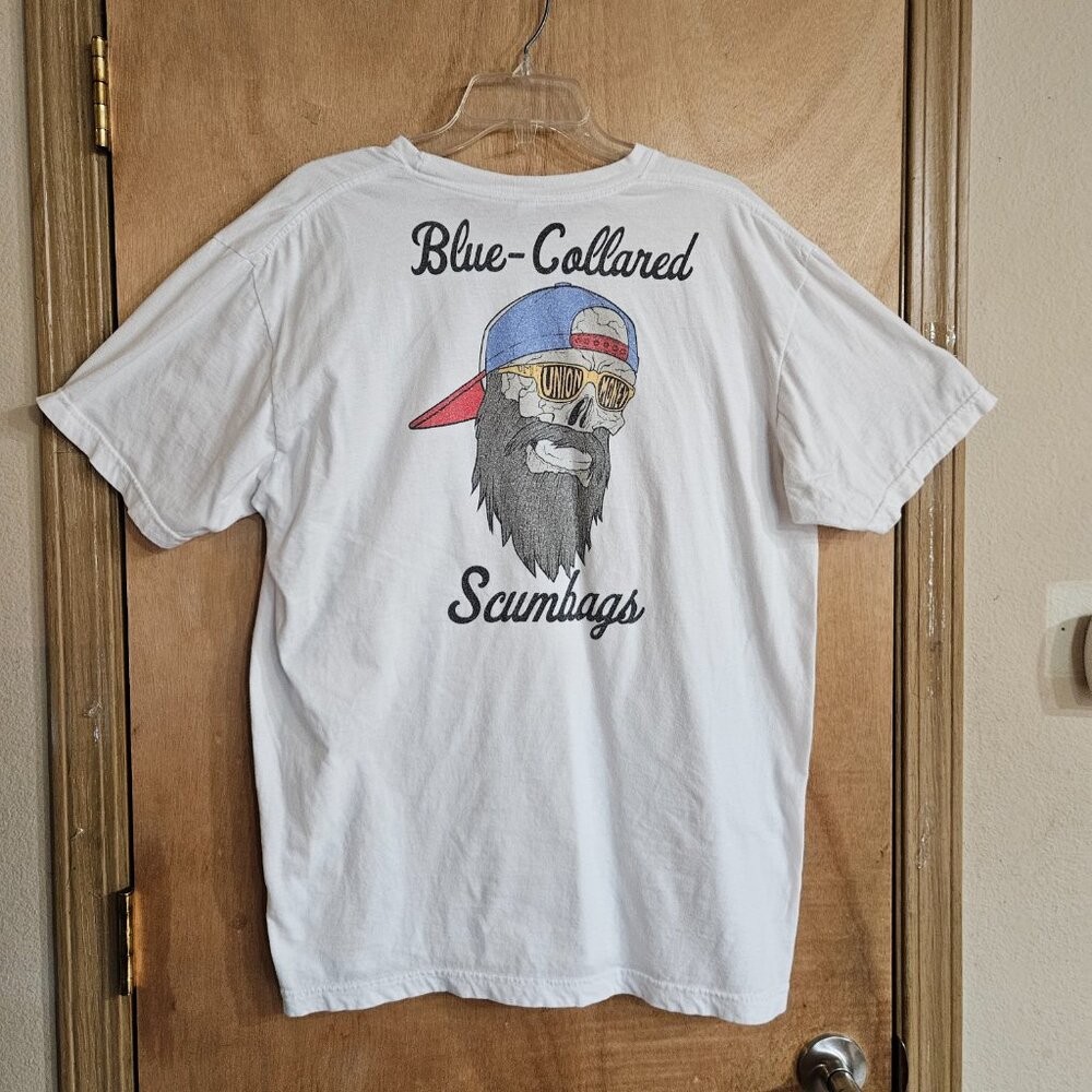 Blue Collared Scumbags T-shirt  Mens XL